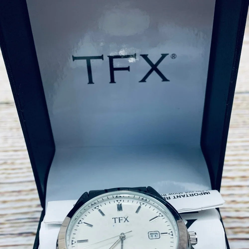 TFX by Bulova 36B100 Stainless Steel Watch with Date Japan Movement In‎ Box
